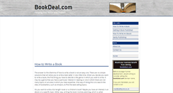 Desktop Screenshot of bookdeal.com